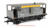 38-979 Bachmann LMS 20T Brake Van ZTP number DM731790 - BR Engineers Grey & Yellow